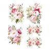 Transfer UV PREMIUM 25x30cm RAMILLETES FLORALES