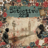 BELLALUNA "DETECTIVE 221B" COLECCIÓN 12 PAPELES 8"X8"