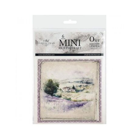 PAPEL DE ARROZ 15x15 ITD COLLECTION (PACK DE 6UD)