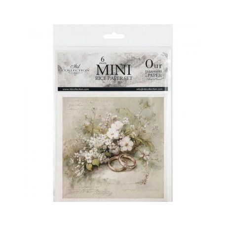 PAPEL DE ARROZ 15x15 ITD COLLECTION (PACK DE 6UD)