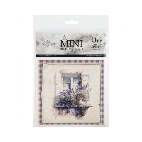 PAPEL DE ARROZ 15x15 ITD COLLECTION (PACK DE 6UD)