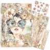Mixed Media rice paper A4 LOST IN TIME