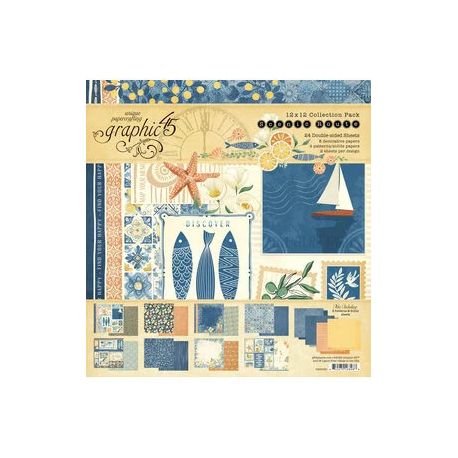 Colección "ADVENTURE AWAITS" de Graphic 45 30x30cm