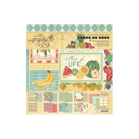 Colección "SLICE OF LIFE" de Graphic 45 20x20cm