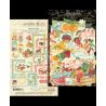 Chipboard pieces, tags y frames  "SLICE OF LIFE" de Graphic 45