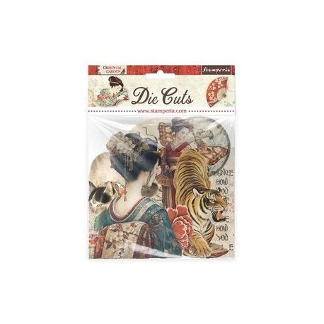 Die cuts surtido - ORIENTAL GARDEN