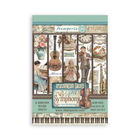 Washy Pad 8 hojas A5 - SYMPHONY