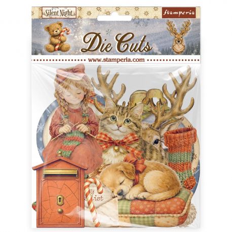 Die cuts surtido - SILENT NIGHT