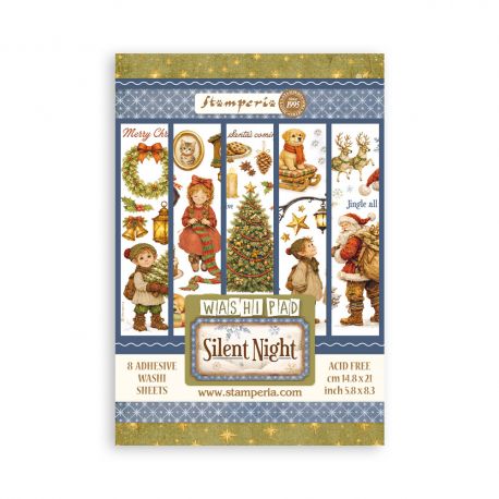 Washy Pad 8 hojas A5 - SILENT NIGHT