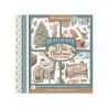 Assortment Rub-On 15.5x15.5cm - WHITE CHRISTMAS