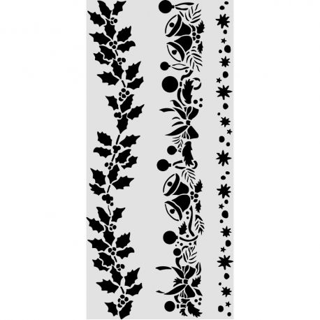Stencil Stamperia 12x25cm CENEFAS
