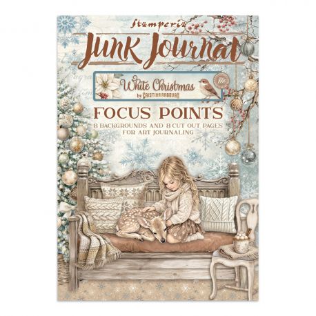 Junk Journal - WHITE CHRISTMAS FOCUS POINT
