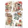 Papel de Arroz A4 Ciao Bella - THE WINTER SET