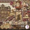 Set 12 papeles Ciao Bella "CHOCOLATE WANDERLUST"