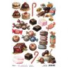 Papel de Arroz A4 Ciao Bella - CHOCOLATE TREATS