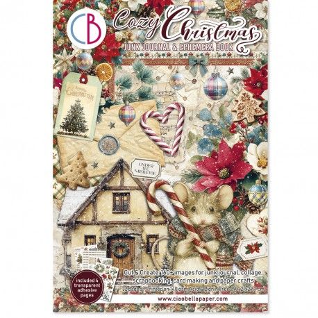 COZY CHRISTMAS Ephemera Book A4