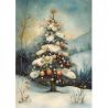 Transfer 25x30cm  CHRISTMAS TREE2