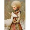 Transfer 25x30cm  CHRISTMAS POSTCARD
