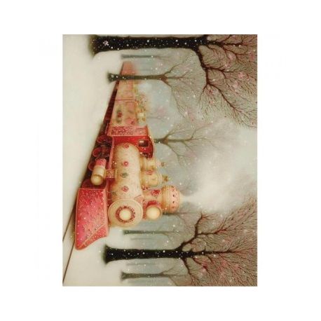 Transfer 25x30cm  CHRISTMAS TRAIN
