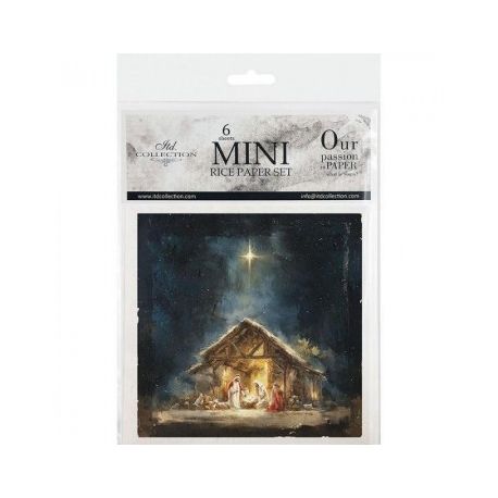 PAPEL DE ARROZ 15x15 ITD COLLECTION (PACK DE 6UD)