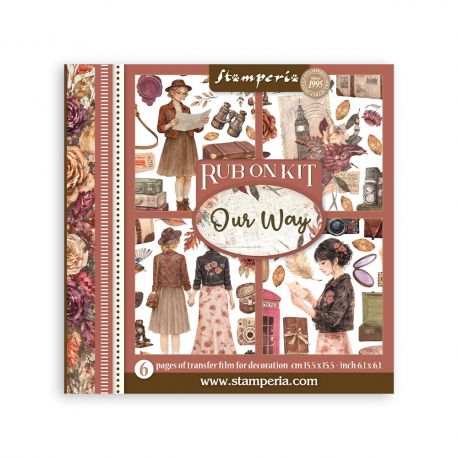 Assortment Rub-On 15.5x15.5cm - OUR WAY
