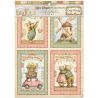 Set 6 papeles de arroz Alta A4 COZY FAMILY