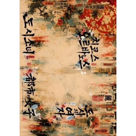Lamina de seda 50x70 -  La Tiendita Shabby chic