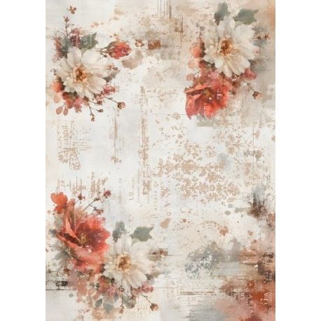 Lamina de seda 50x70 -  La Tiendita Shabby chic