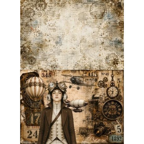 Lamina de seda 50x70 -  La Tiendita Shabby chic