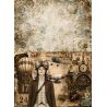 Lamina de seda 50x70 -  La Tiendita Shabby chic