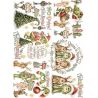 Lamina de seda 50x70 -  La Tiendita Shabby chic