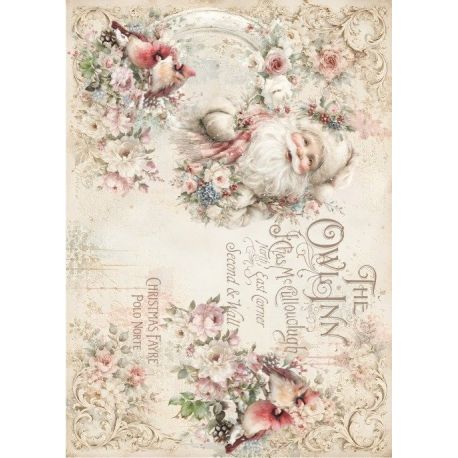 Lamina de seda 50x70 -  La Tiendita Shabby chic