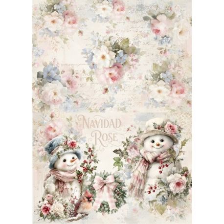 Lamina de seda 50x70 -  La Tiendita Shabby chic