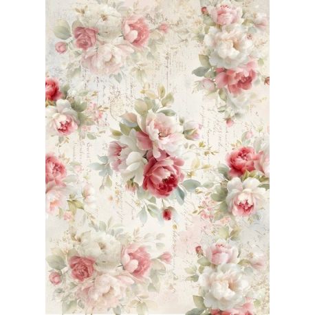 Lamina de seda 50x70 -  La Tiendita Shabby chic