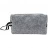 NECESER FIELTRO RPET GRIS CON ASA 23,5x13x10cm.