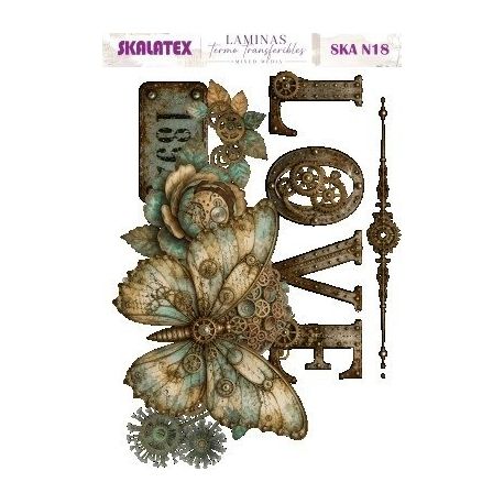 DECO TRANSFER A4 - Tiendita Shabby Chic
