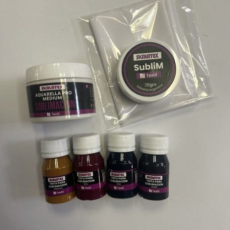 KIT PINTURAS DE SUBLIMACION