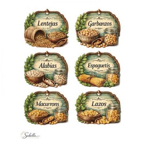 Transfer UV PREMIUM 25x30cm COCINA 2