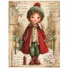 Transfer 25x30cm  CHRISTMAS BOY
