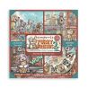 Bloc Scrap 22 hojas 30.5x30.5 (12"x12") 1 cara FURRY FRIENDS 2