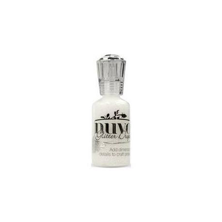 Nuvo Glitter Drops White 30ml
