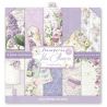 Bloc 10 hojas de papel Scrap Stamperia Lilac