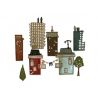 Troquel Sizzix THINLITS Cityscape suburbia by Tim Holtz