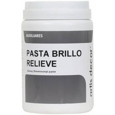 Medium pasta relieve transparente 250cc artisdecor