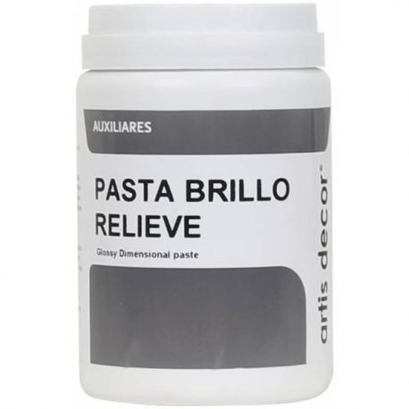 Pasta Brillo Relieve 250c.c Artis Decor - La Tienda de las Manualidades