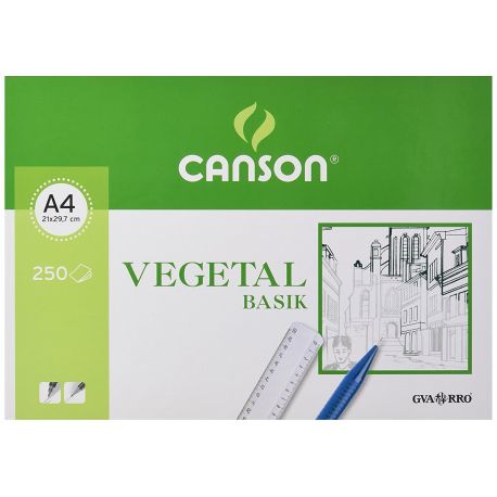 Papel vegetal Canson A4 90gr - La Tienda de las Manualidades