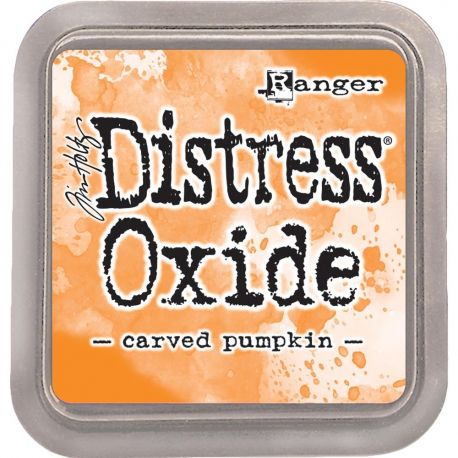 TintaDistress Oxide Carved Pumpkin