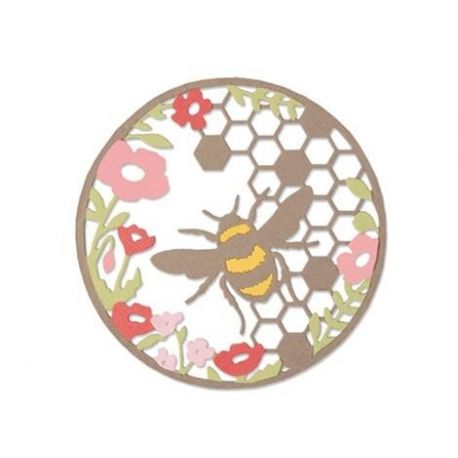 Sizzix set de 7 troqueles Thinlits Honey Bee