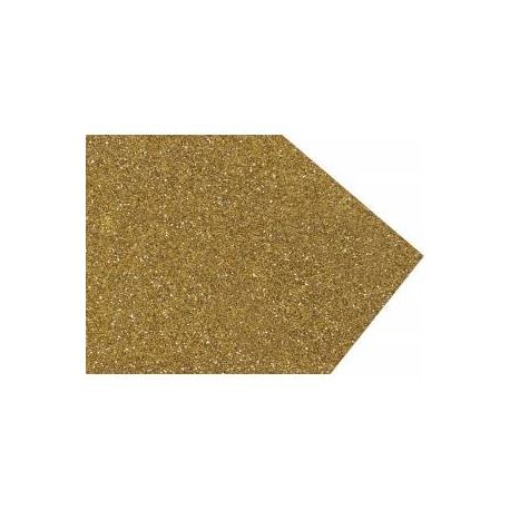 Goma eva super glitter 60x40 2mm Oro