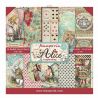 Bloc 10 hojas de papel Scrap Stamperia Alice